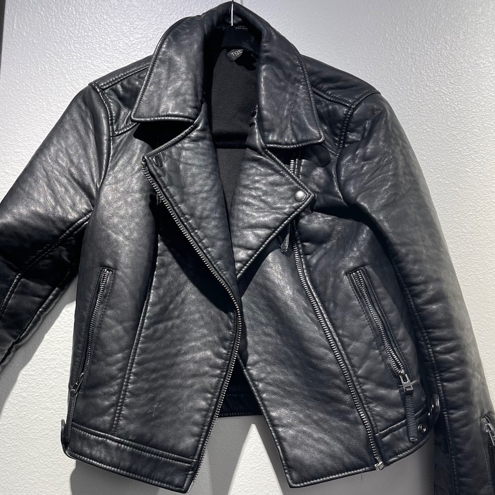 Top shop Faux Leather jacket